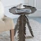 16.9 x 16.9 x 19.7 Leaf Side Table