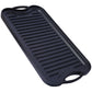 Pre-Seasoned Cast Iron Reversible Rectangular Grill/Griddle