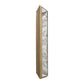 Antique Rectangle Mirror with Floral Accents