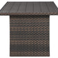 Easy Isle - RECT Multi-Use Table - Dark Brown / Beige