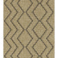 Earth GC_NTL1010 Jute/Black Area Rug