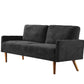 Sofa, European Style With Sleek Design, Modern & Vintage Flair, Upholstered 3 Seater Couch - view 7