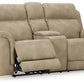 Next-Gen Durapella - Reclining Power Loveseat With Console - view 7