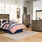 Trinell - Five Drawer Chest - Brown
