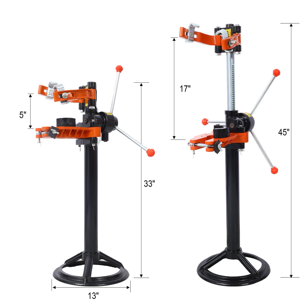 Vehicle 20" Maximum Height Hand Operate Strut Coil Spring Press