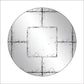 Round Wall-Mounted Mirror