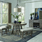 Paxton Place - Round Dining Table - Dovetail Gray
