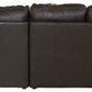 Denali - Italian Leather Match Sectional