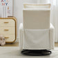 Swivel Rocker Recliner Chair, Teddy Fleece