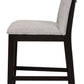 Neymorton - Upholstered Barstool (Set of 2) - Dark Grayish Brown - view 3
