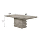 Faustine - Dining Table - Salvaged Light Oak