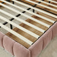 King Size Upholstered Bed Frame with Storage