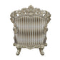 Sorina - Chair With 2 Pillows - Velvet, Fabric & Antique Gold