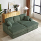 84-Inch Corduroy 3-Seater Sofa