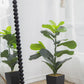 20" x 16" x 35" Artificial Fiddle-Leaf Fig Potted Plant