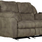 Flynn - Power Lay Flat Rocking Loveseat With Power Adjustable Headrest & Lumbar And Dual Heat & Massage - Fig