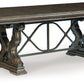 Maylee - Dining Extension Table - Dark Brown