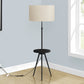 63" Floor Lamp with Table Shelf