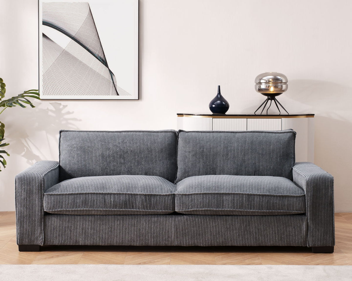 Luxe - Sofa With Sleek Design, Spacious And Comfortable 3 Seater Couch - view 10