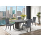Sharon - Dining Chair With Extended Back (Set of 2) - Gray - view 5
