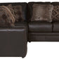 Denali - Italian Leather Match Sectional