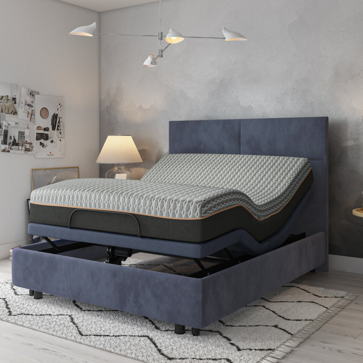 Copper Lux Hybrid 12" Twin XL Mattress