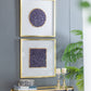 Set of 2 Lillian Purple Crystal Shadow Boxes