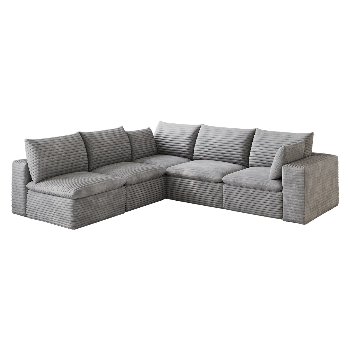 Cloud Sofa - 99*103" Corduroy Fabric