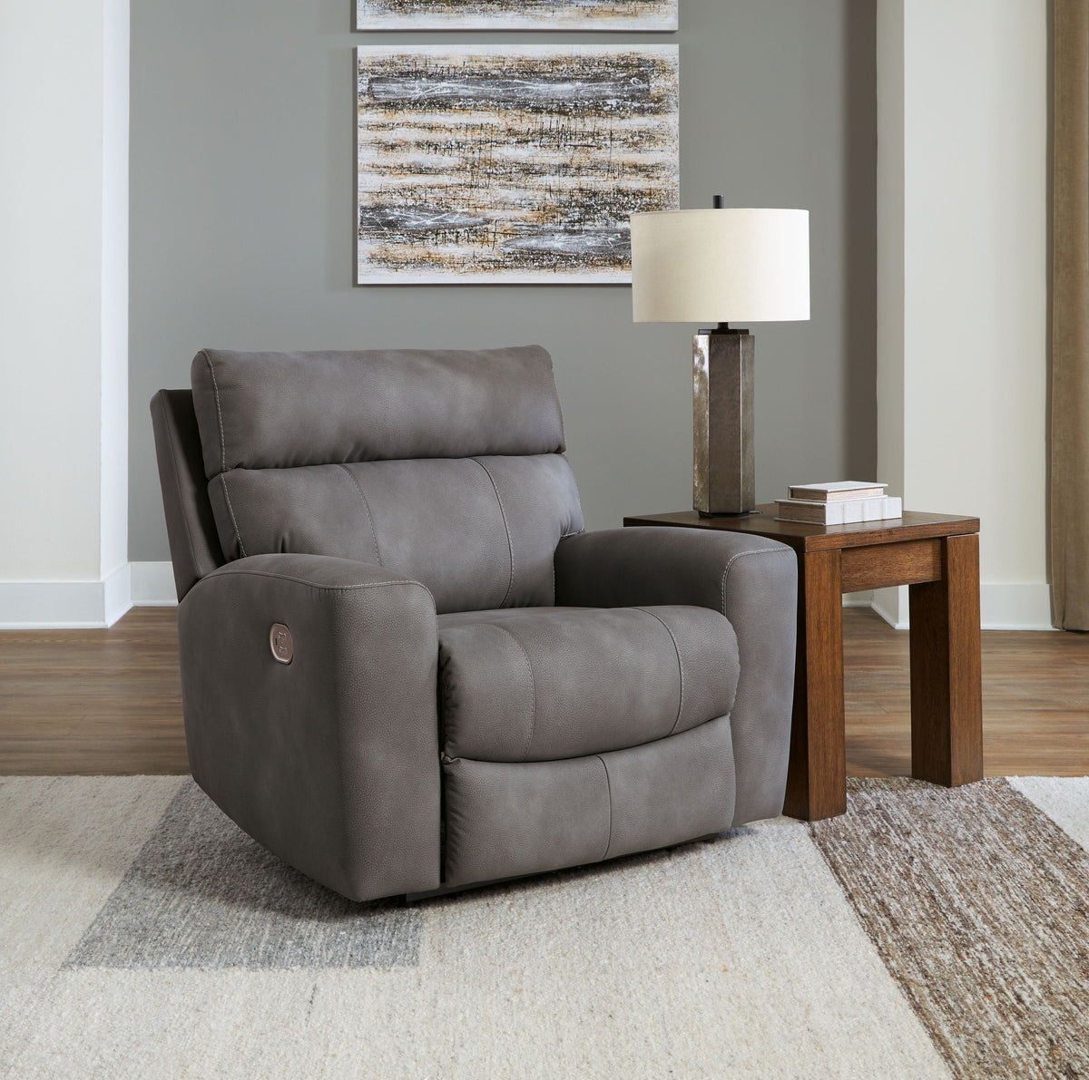 Next-Gen Durapella - Power Recliner With Adj Headrest - view 10