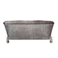 Versailles - Sofa With 7 Pillows - Ivory Fabric & Bone White