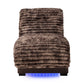 Denise Java Accent Chaise With USB Support