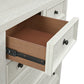 Gypsum Whitewash 6-Drawer Chest