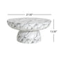 MGO Faux Marble Coffee Table for Indoor and Outdoor Use