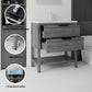 36 Inch Freestanding Bathroom Vanity with Sink and Soft-Close Drawer