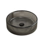 Sonny 16'' Bathroom Round Crystal Glass Sink without Faucet