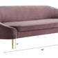 Abey - Sofa - Pink Velvet
