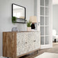 Kerrings - Accent Cabinet - Brown / Black / White