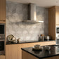 Hexagon Carrara Gray Marble Wall Décor