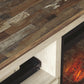 Willowton - TV Stand With Fireplace Option