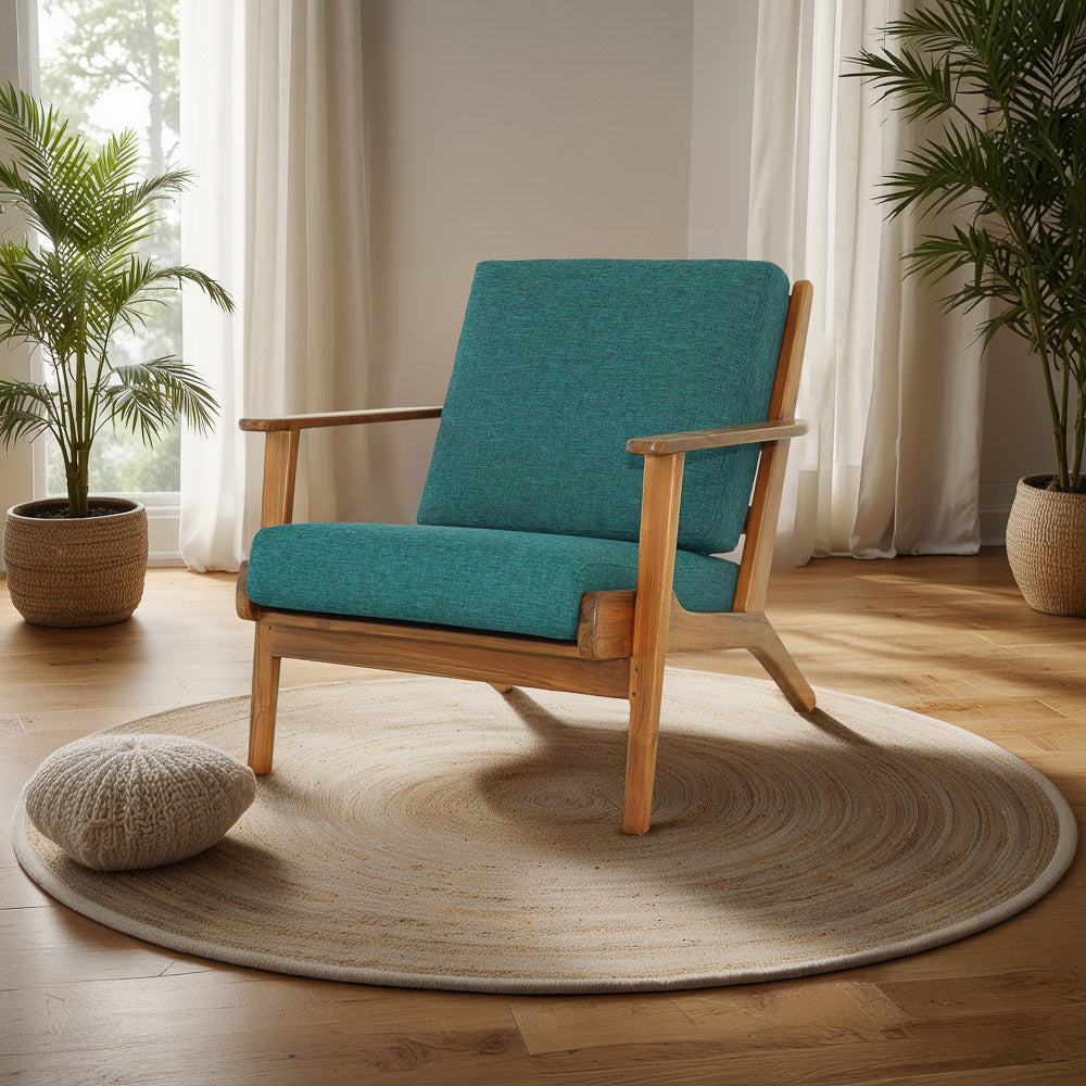 Connor Solid Wood Accent Chair