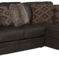 Denali - Italian Leather Match Sectional