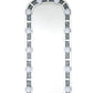 Noralie - Floor Mirror - Mirrored & Faux Diamonds
