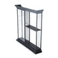 Stylish Black Wine Shelf