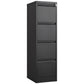 4 Drawer Vertical File Cabinet with Lock