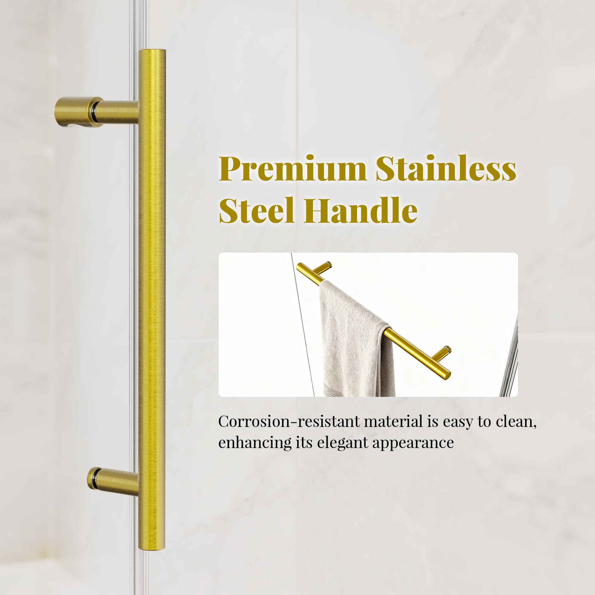 Frameless Single Sliding Shower Doors