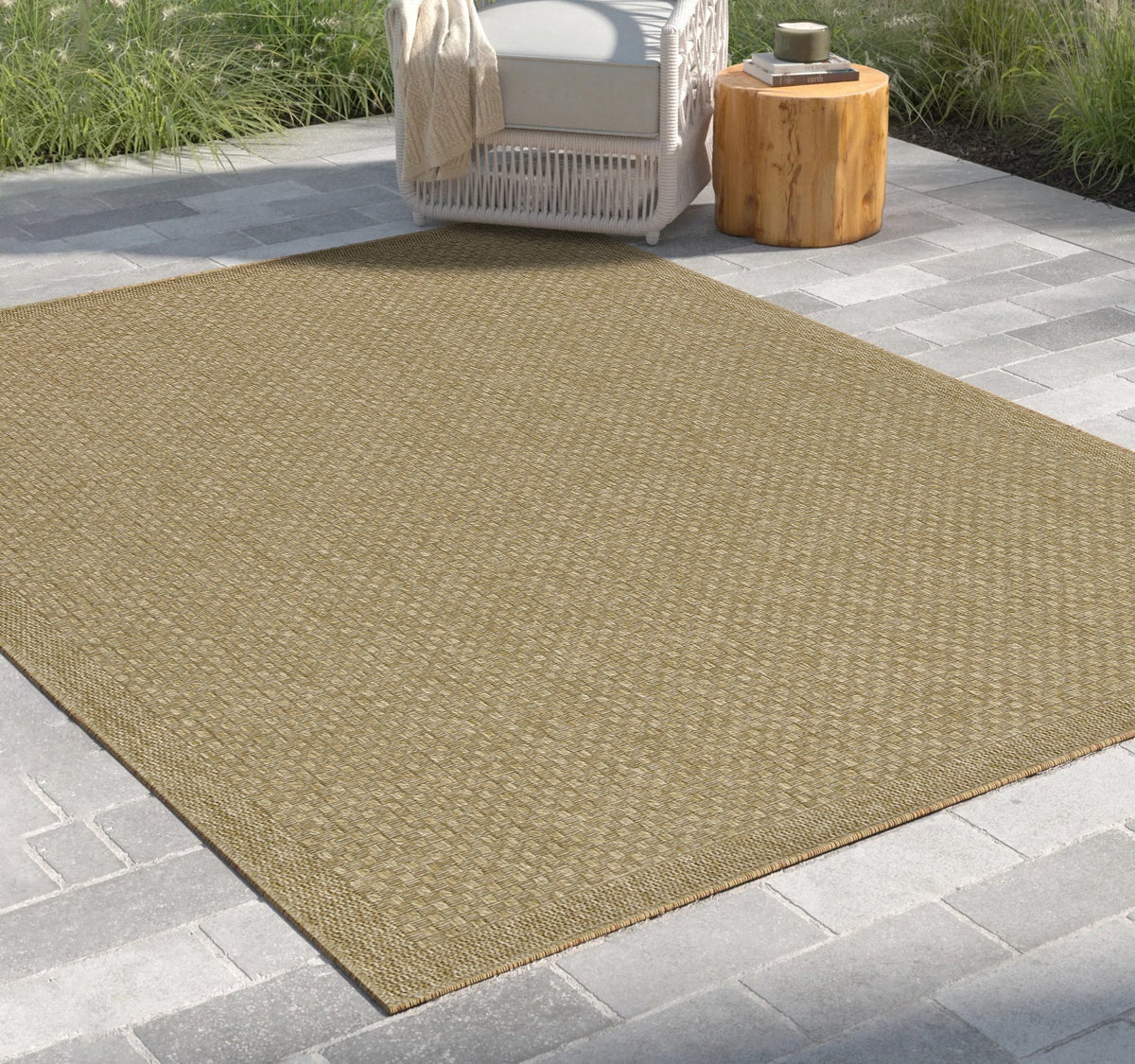 Earth GC_NTL1004 Jute/Jute Area Rug