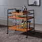 Oaken Honey Serving Cart