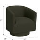 Green Swivel Accent Chair