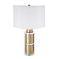 Elegant Table Lamp with Drum Shade