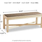 Bolanburg - Large UPH Dining Room Bench - Beige